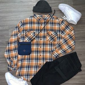 Plaid Button Up (Plush Cotton)